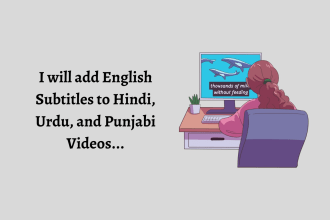 add english subtitles to your urdu, hindi, and punjabi videos