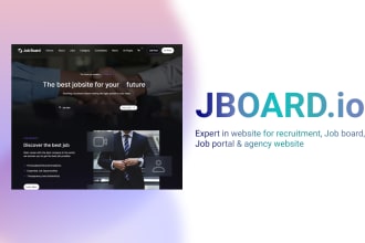 build your jboard website, recruitment website, job board with jboard