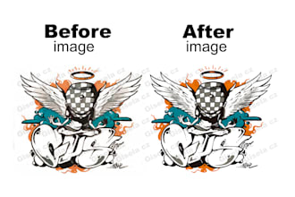 vectorize, redraw, graffiti, animations professionally