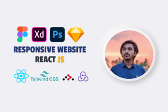 transform figma to stunning react app with tailwind css