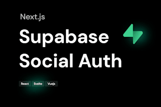 setup supabase authentication using javascript client