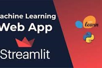 develop professional webapp or website using python streamlit