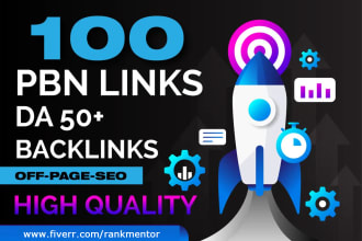 do 100 premium homepage permanent SEO dofollow contextual backlinks on da50 site
