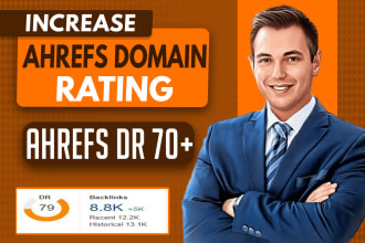 increase DR domain rating, increase domain rating with SEO backlinks