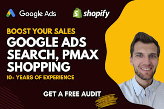 boost shopify store sales using google ads marketing