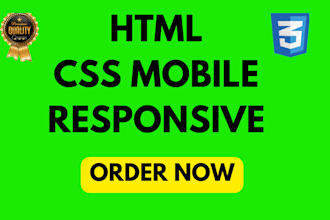 fix mobile layout and responsiveness issues within 24 hours