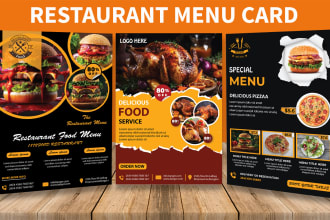 design restaurant menu, menu card, food menu, modern menu, digital menu, flayer