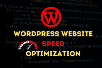 do wordpress website speed optimization and speed up webpage