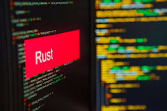 do blockchain backend in rust, go golang, python django