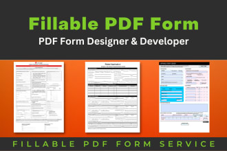 develop PDF form javascript and convert to fillable PDF