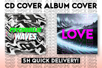 create eye catching cd cover and album cover art