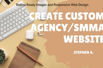 digital agency website, smma website, agency website