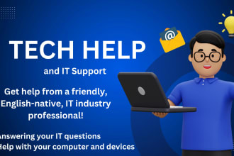 help with your computer questions or tech issues