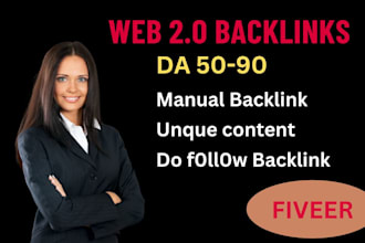 build high authority web 2 backlinks