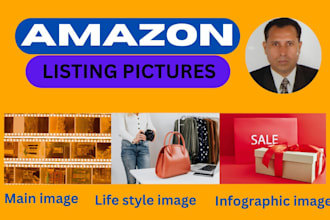 design amazon listing pictures for you