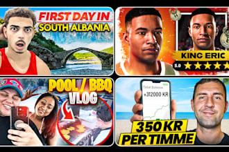 design an amazing catchy youtube thumbnails in 12hr