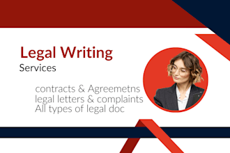 do legal documents writing agreement contracts legal letters and complaints