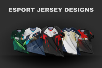 make you a high quality esport jersey design