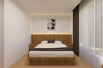 create interior 3d model and rendering