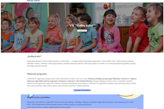 create a beautiful business website to attract more customers
