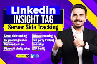fix or setup linkedin insight tag conversion tracking with gtm