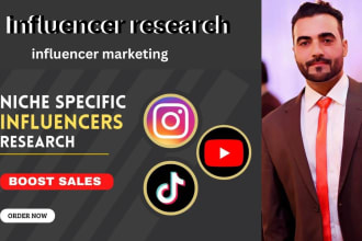 do influencer research find top instagram, youtube, tiktok influencers