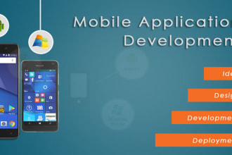 develop android and ios mobile apps both native and hybrid