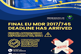 provide iso 13485, eu rep, srn, eudamed and mdr technical documentation