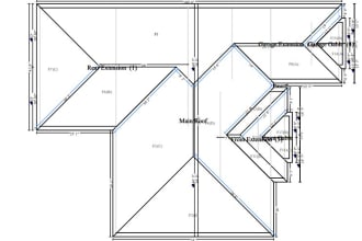 draft roof and siding xactimate estimate within 24 hours, residential