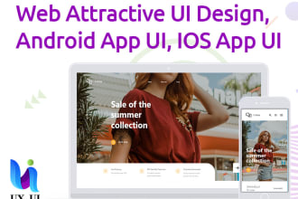 do android app ui, ios app ui, web app ui design