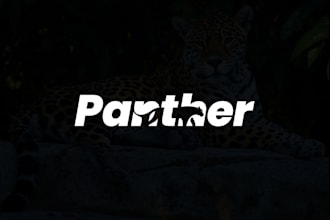 do unique, wordmark, corporate, monogram and lettermark logo design