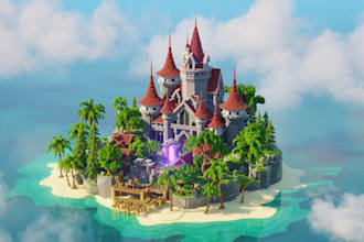 build your server spawn and anything u want