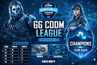 design esports tournament posters and gaming event graphics