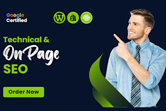 do on page and technical SEO optimization for your site