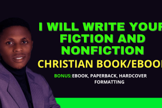 be your christian nonfiction book and ebook writer