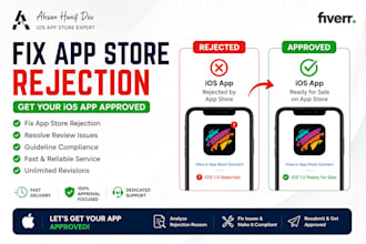 fix ios app rejection and app store review issues