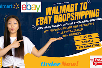 do walmart to ebay dropshipping products listings