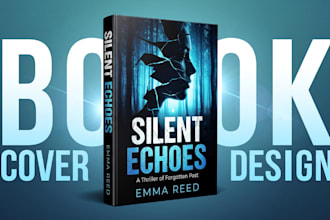 book cover design, ebook cover, kdp book cover