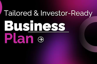 provide investor ready financial projections, and financial modeling