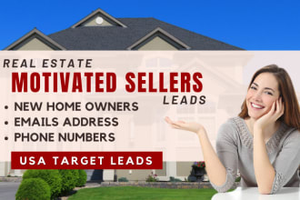 furnish premium leads of motivated sellers with skip tracing