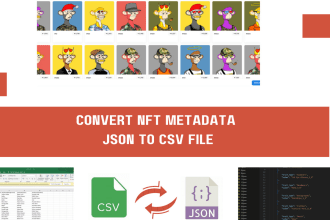 convert json to csv