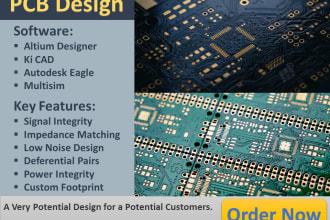 design your pcb, schematic, bom, simulation, production data