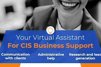 be your virtual assistant for cis countries