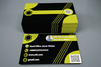 design specialist in business card and id card