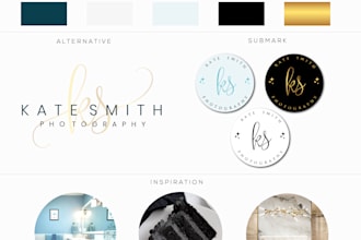 design luxury signature logo and branding kit for you