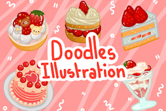 draw a cute doodle of whatever you like