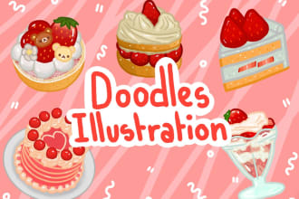 draw a cute doodle of whatever you like