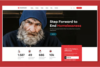 create crowdfunding charity nonprofit websites donations fundraising ngo website
