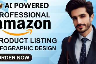 do amazon product image editing and infographic design with ai powered expertise