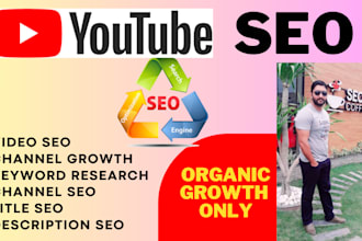 optimize youtube video SEO, title, description and keywords